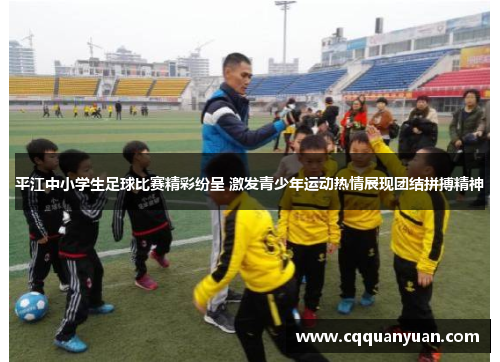 平江中小学生足球比赛精彩纷呈 激发青少年运动热情展现团结拼搏精神