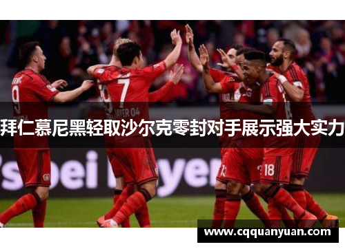 拜仁慕尼黑轻取沙尔克零封对手展示强大实力